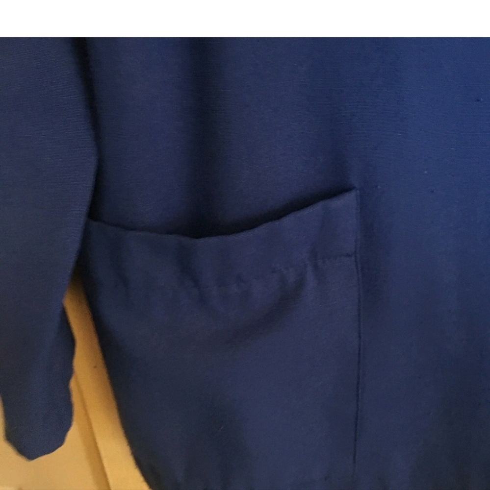 Requirements Royal Blue Blazer,size 18 - Picture 4 of 6